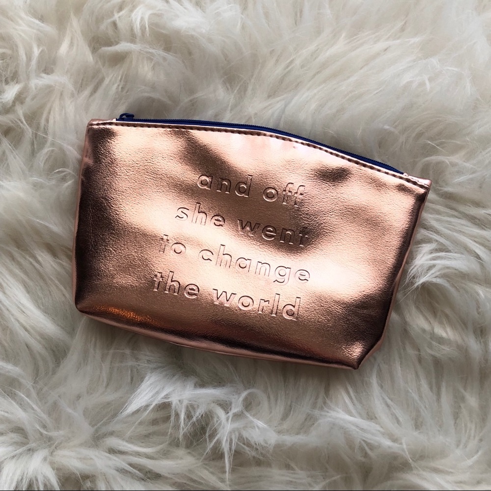 🔘sold🔘Inspirational Cosmetic Bag